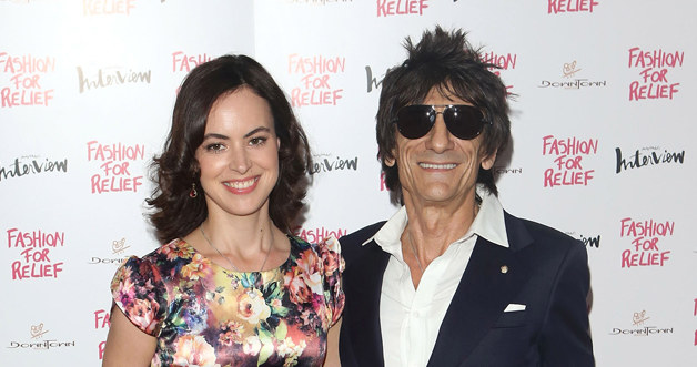 Sally Humphries, Ronnie Wood /Tim Whitby /Getty Images