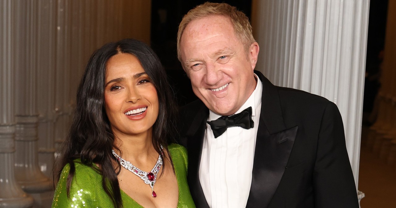 Salma Hayek i François-Henri Pinault /FilmMagic/FilmMagic /Getty Images