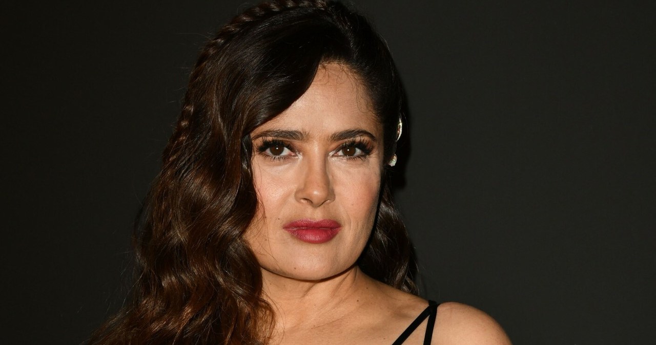 Salma Hayek ma 55 lat, ale wygląda lepiej niż niejedna 20-latka! /Jacques BENAROCH/SIPA /East News