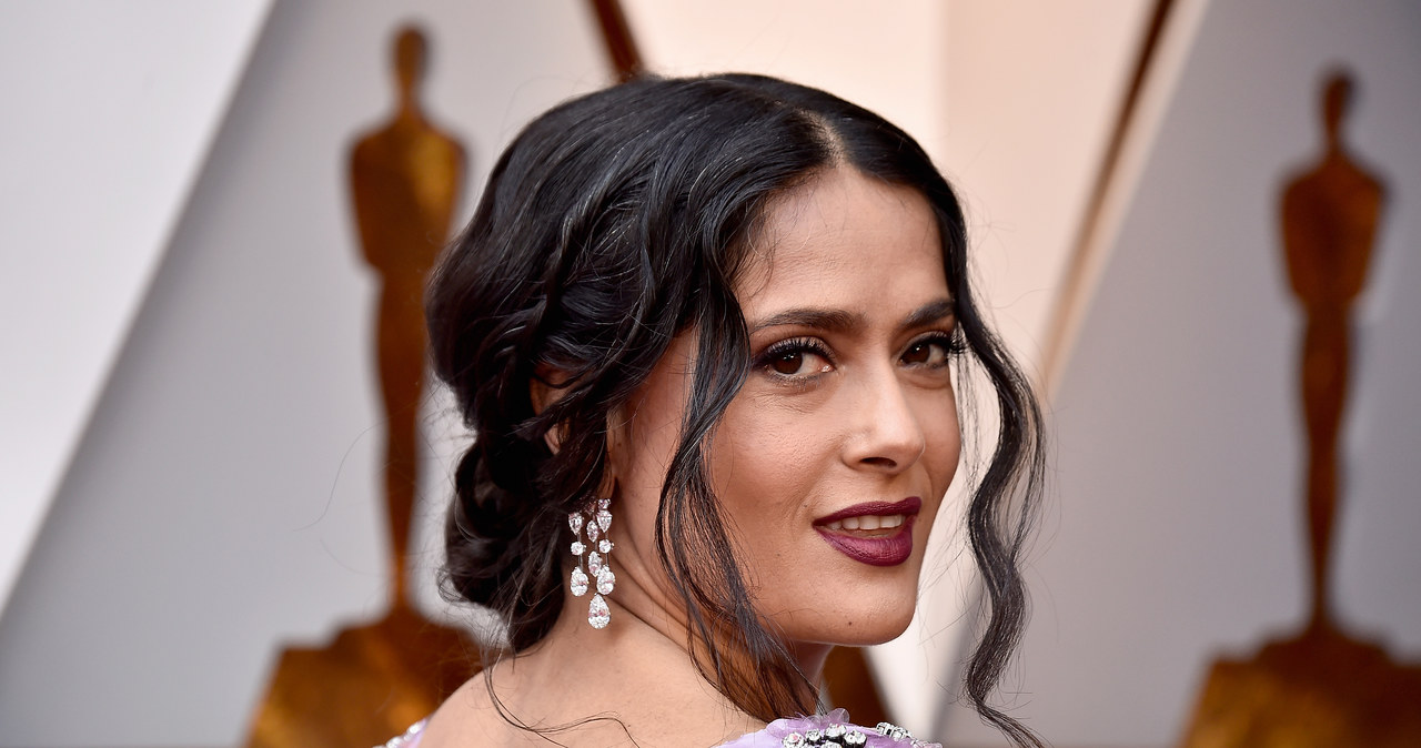 Salma Hayek na rozdaniu Oscarów w 2018 roku /Frazer Harrison /Getty Images