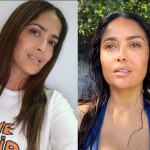 Salma Hayek tańczy na stole w kusym bikini. Trudno uwierzyć, ile kończy w tym roku lat!