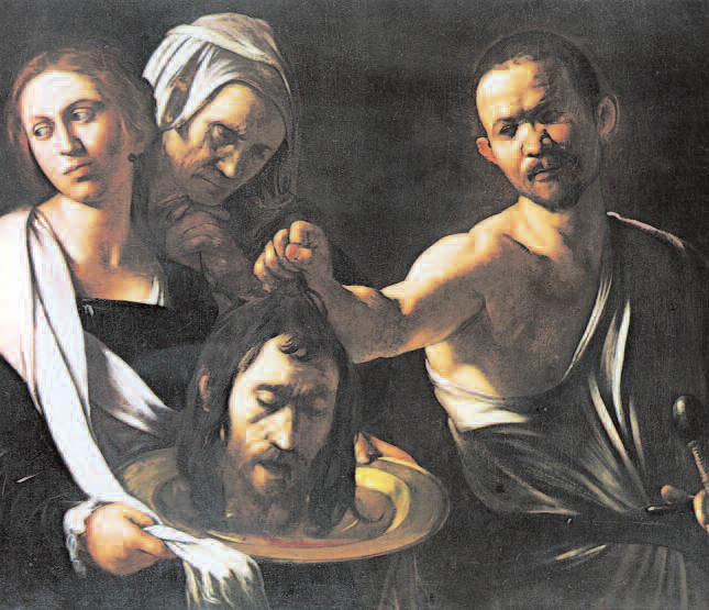 Salome i Herodiada z głową św. Jana Chrzciciela, Caravaggio, ok. 1610 r. /Encyklopedia Internautica