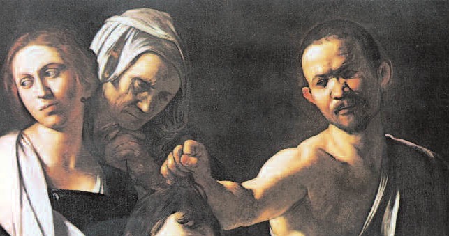 Salome i Herodiada z głową św. Jana Chrzciciela, Caravaggio, ok. 1610 r. /Encyklopedia Internautica