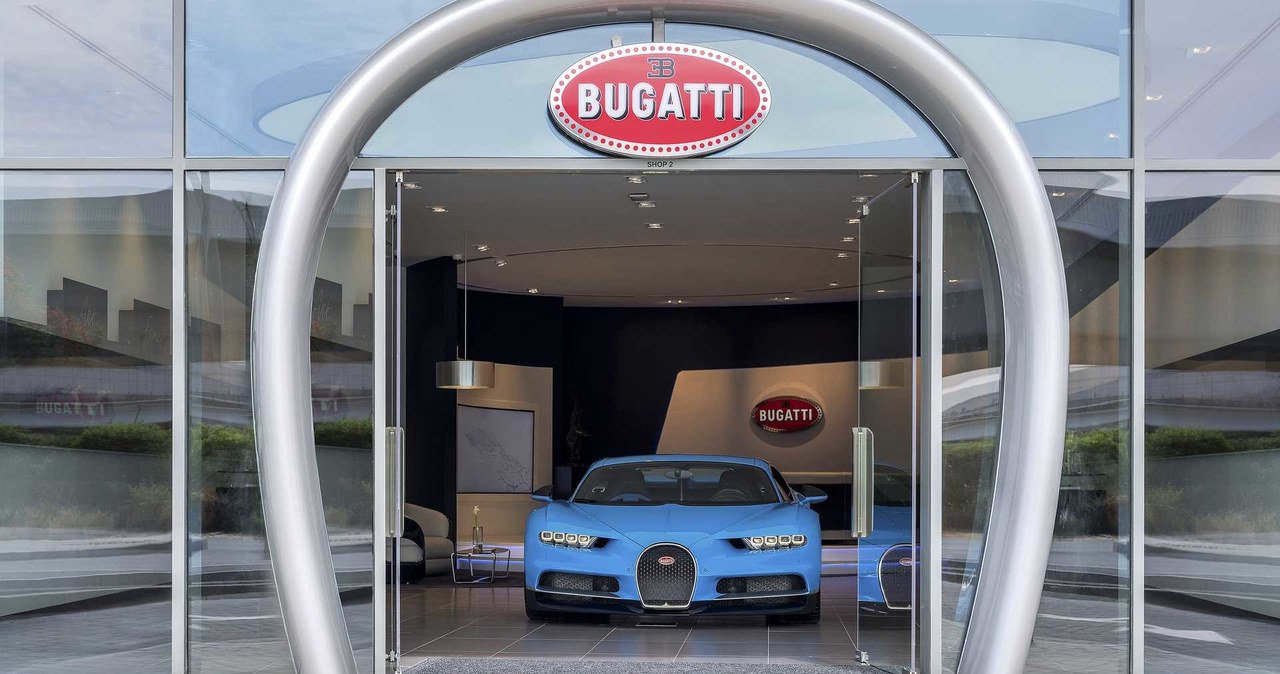 Salon Bugatti w Dubaju /Informacja prasowa