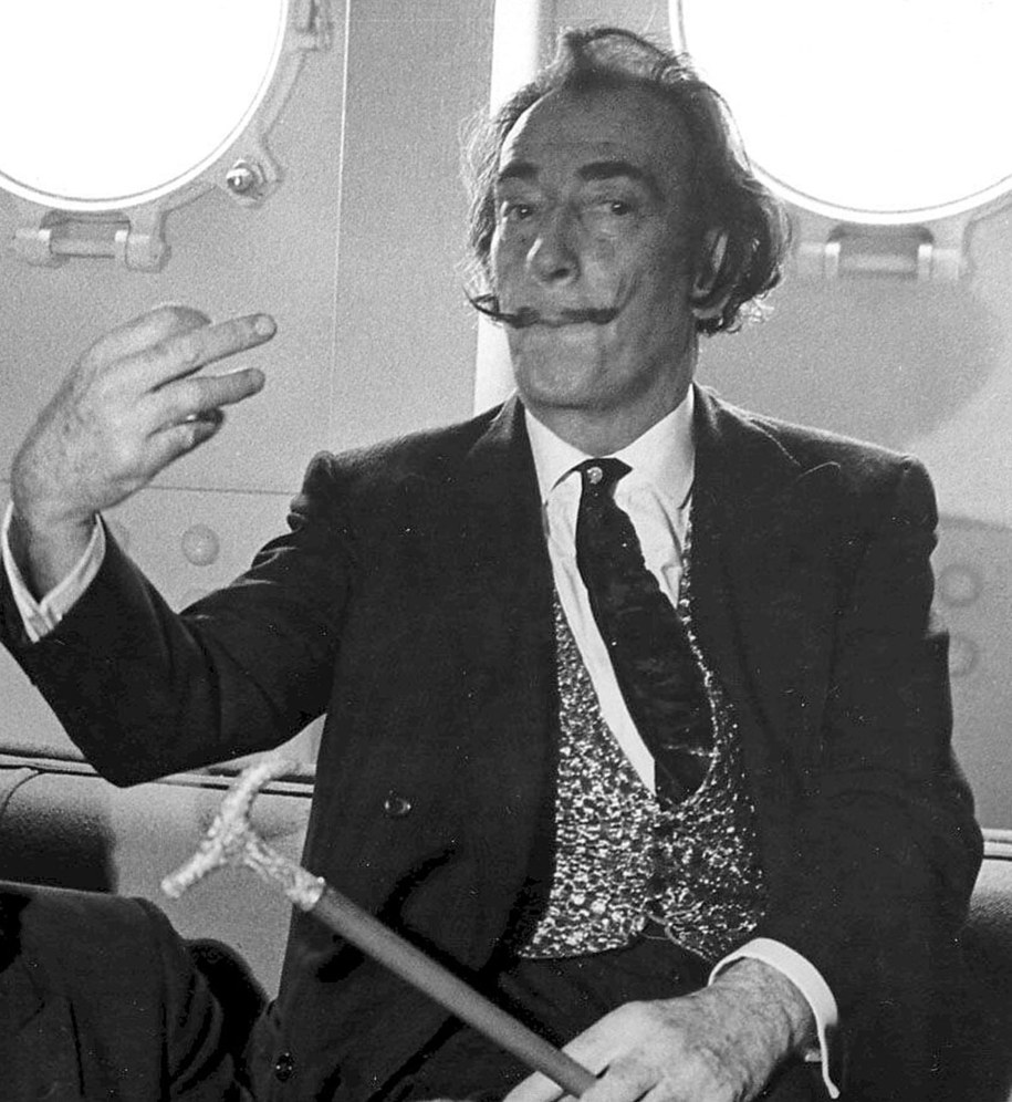 Salvador Dali urodził się w 1904 roku w Figueres w Hiszpanii /EFE /PAP/EPA