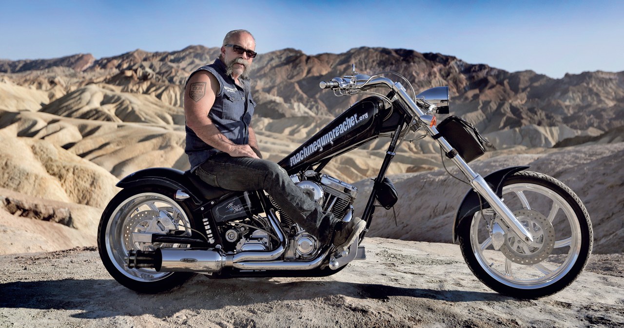 Sam Childers to wielki miłośnik motocykli /Kevin Evans /materiały promocyjne