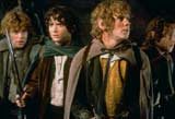 Sam, Frodo, Merry i Pippin /
