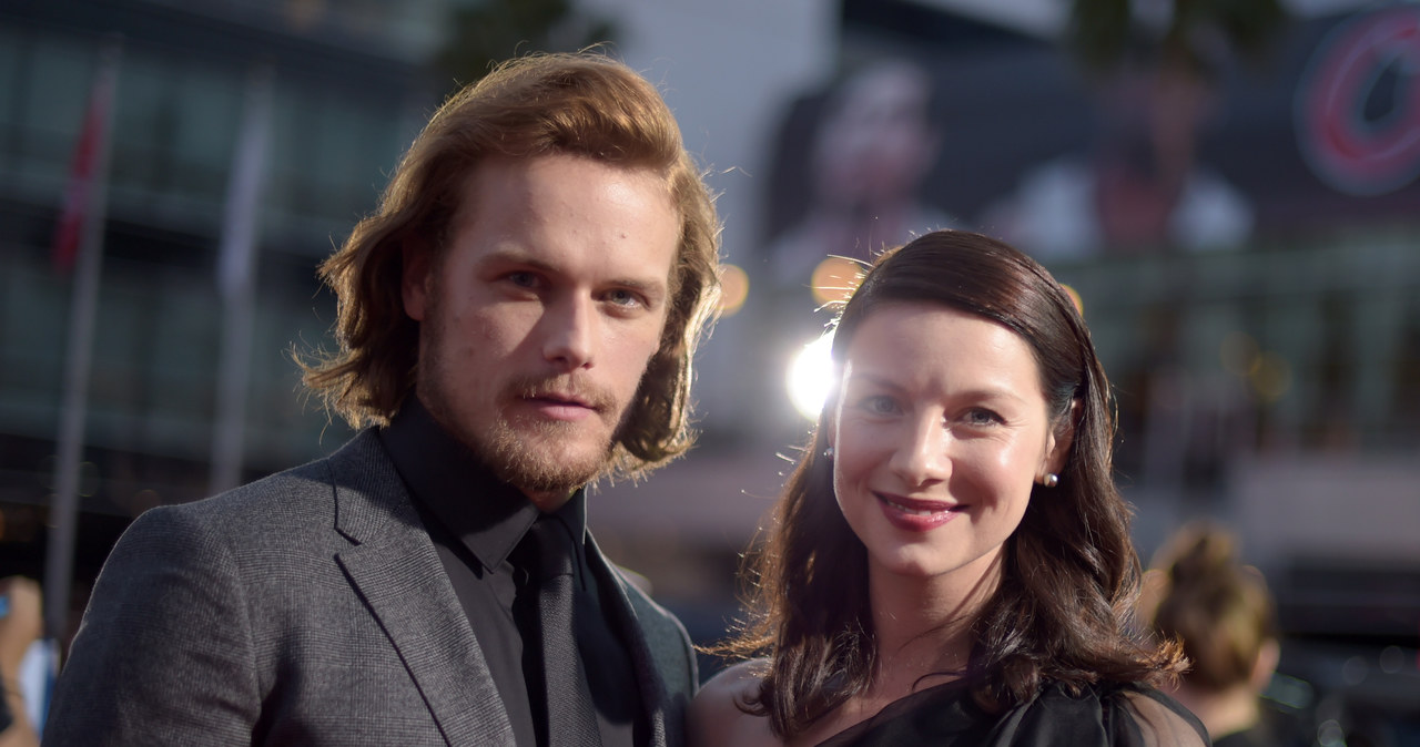 Sam Heughan (Jamie Fraser), Caitriona Balfe (Claire Randall) /Jason Kempin /Getty Images