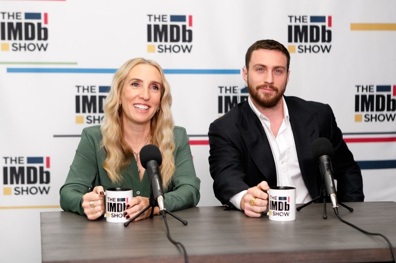 Sam i Aaron Taylor-Johnson, 2019 rok /Rich Polk/Getty Images for IMDb /Getty Images