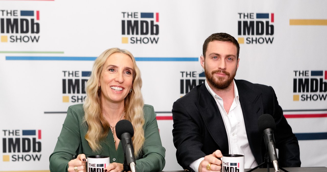 Sam i Aaron Taylor-Johnson, 2019 rok /Rich Polk/Getty Images for IMDb /Getty Images