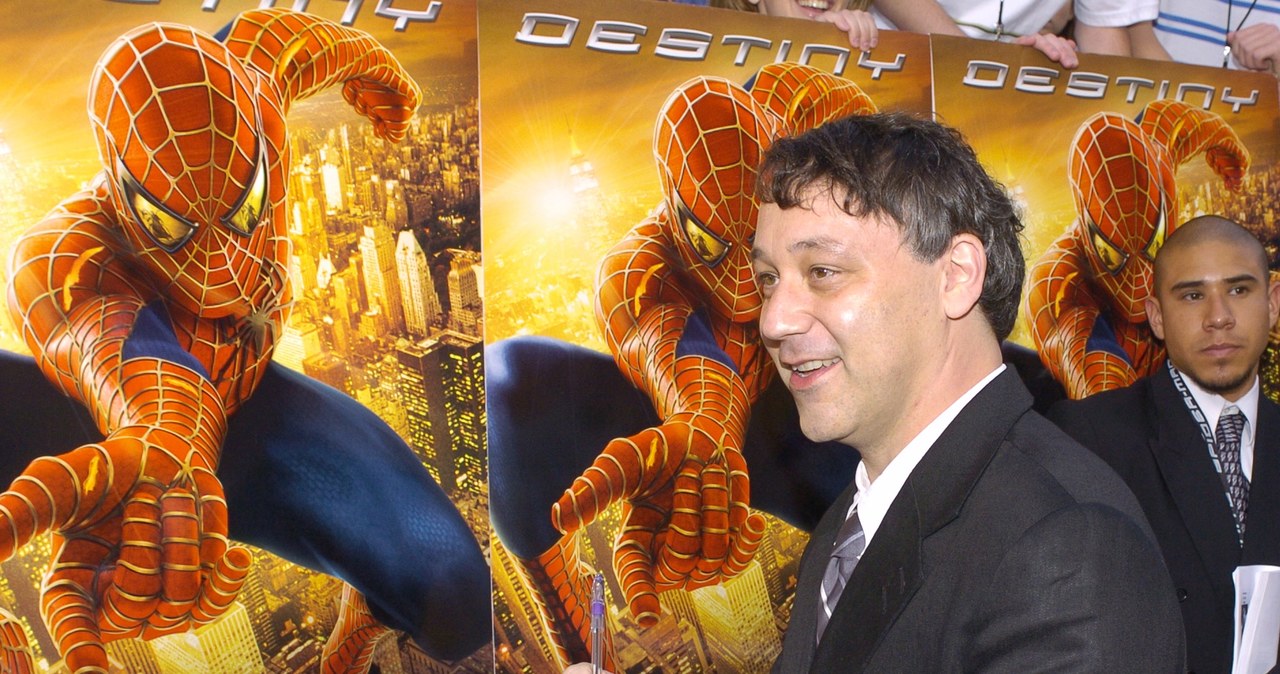 Sam Raimi podczas premiery filmu "Spider-Man 2" w 2004 roku / L. Cohen / Contributor /Getty Images