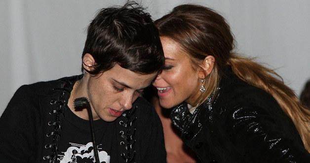 Samantha Ronson i Lindsay Lohan, fot. Bryan Bedder &nbsp; /Getty Images/Flash Press Media