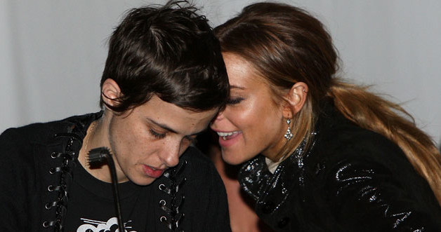 Samantha Ronson i Lindsay Lohan, fot. Bryan Bedder &nbsp; /Getty Images/Flash Press Media