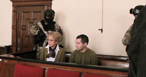 Samir S. w gdańskim sądzie /Kuba Kaługa /RMF FM