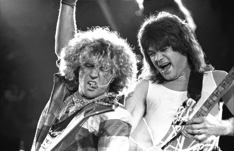 Sammy Hagar i Eddie Van Halen /John Atashian /Getty Images