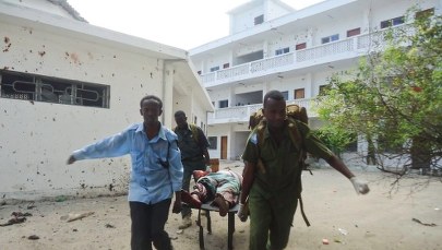 Samobójczy zamach w sądzie w Mogadiszu  