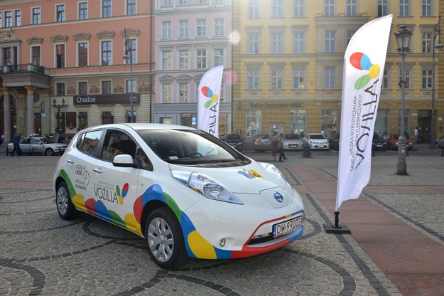 Samochód elektryczny Nissan Leaf /Przemysław Fiszer /Agencja SE/East News