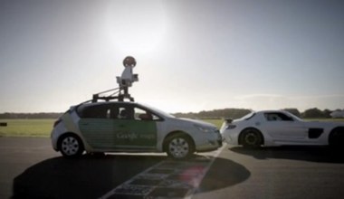 Samochód Google Street View na torze z Top Gear