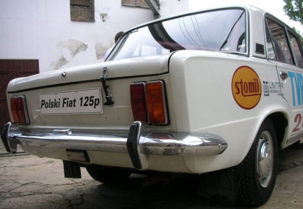 Brelok Fiat 125P Rekord Prędkości