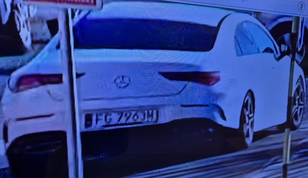 The car with which the perpetrators escaped / Silesian Police / Press materials