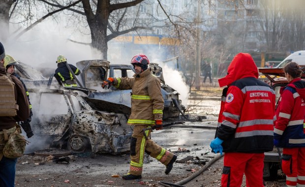 Samochód misji ONZ zaatakowany przez Rosjan w Chersoniu