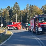 Samochód nauki jazdy zderzył się z ciężarówką. Zginął instruktor