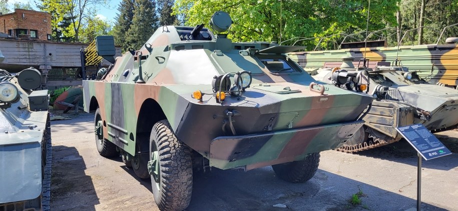 Samochód opancerzony BRDM-2RS /Beniamin Piłat /RMF24