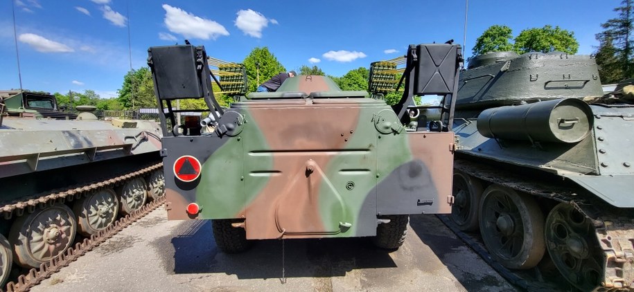 Samochód opancerzony BRDM-2RS /Beniamin Piłat /RMF24