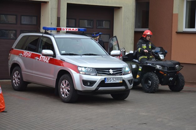 Samochód terenowy i wszędołaz to nowe nabytki suwalskich strażaków /Piotr Bułakowski /RMF FM