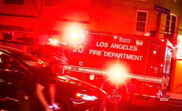 Samochód wjechał w ludzi na bulwarze w Los Angeles. Wielu rannych