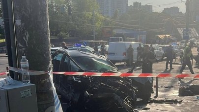 Samochód wjechał w ludzi. Tragiczny wypadek w Kijowie