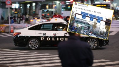 Samochód wjechał w ludzi w Tokio. Są poszkodowani