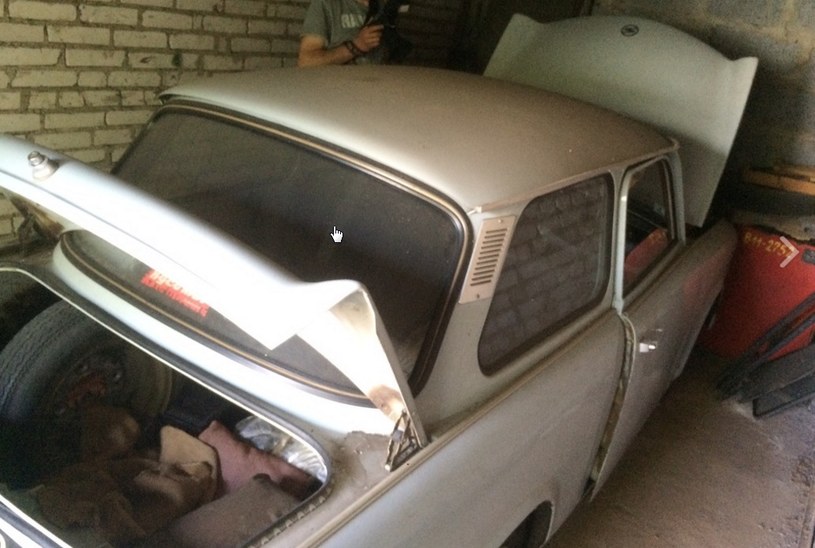 Samochód znaleziono w garażu /Krzysztof Kot /RMF