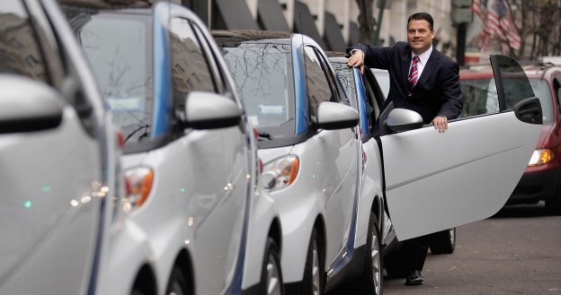 Samochody car2go /AFP