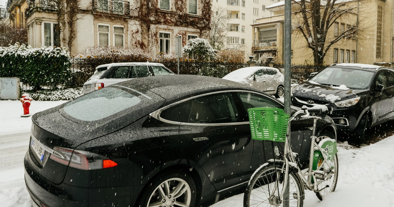 Samochody marki Tesla umożliwiają m.in. podgrzanie baterii przed ich ładowaniem /123RF/PICSEL