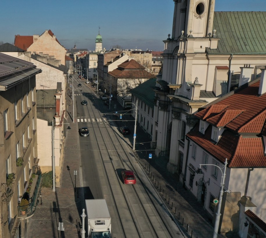 Samochody na ulicy Krakowskiej /Jacek Skóra /RMF24