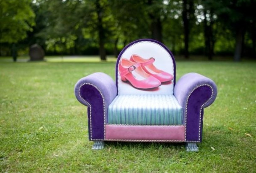 Samodzielnie zaprojektowany fotel /Zdjęcie pochodzi z aukcji Allegro /.