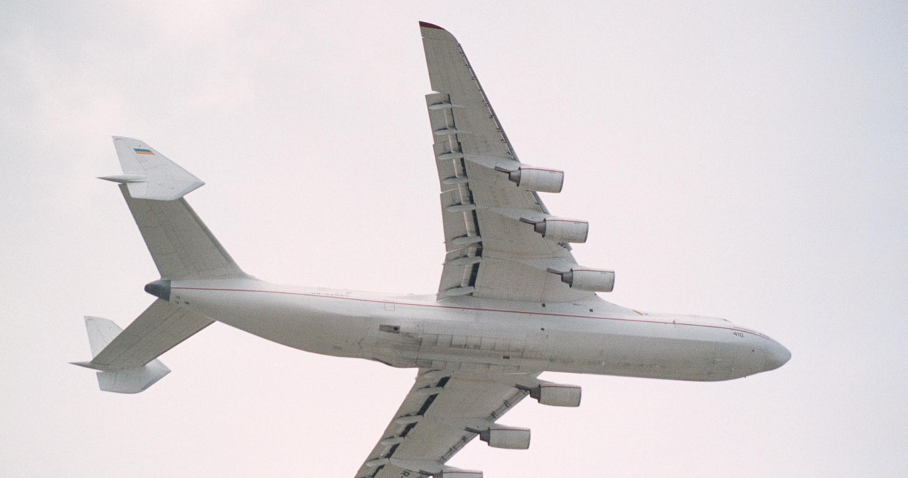 Samolot Antonow An-225 Mrija. /Wojtek Laski /East News