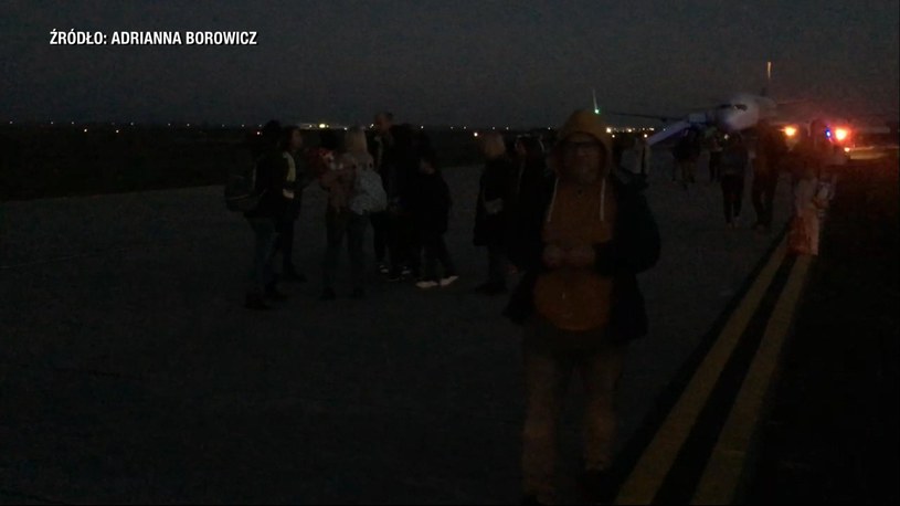 Samolot awaryjnie lądował na Węgrzech /Polsat News