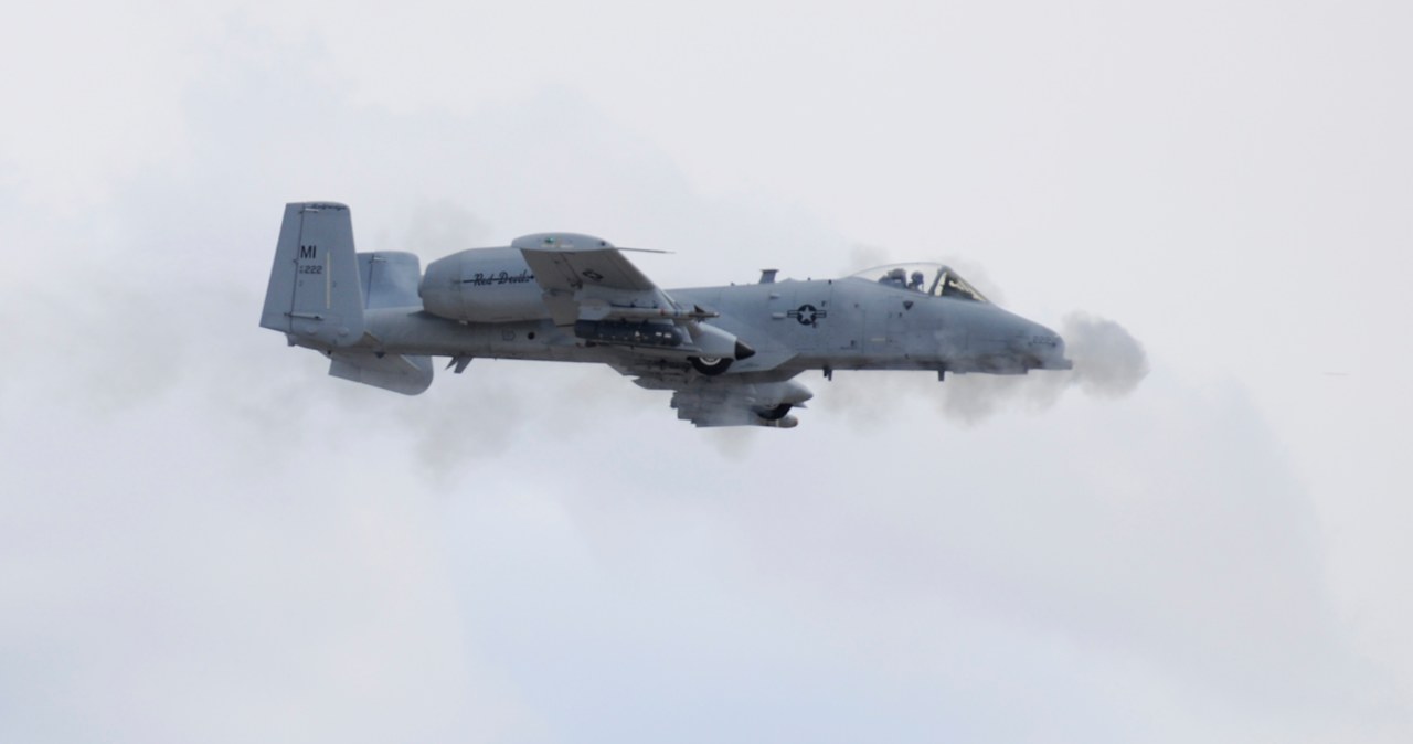 Samolot bliskiego wsparcia A-10 Thunderbolt II /U.S. Air National Guard/MSgt. Dave Kujawa /Wikimedia