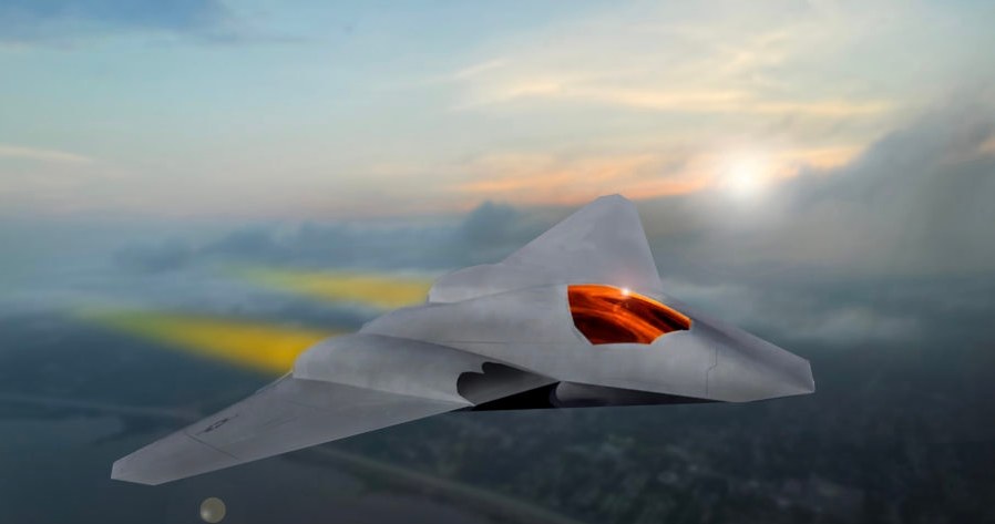 Samolot bojowy opracowywany w ramach programu Next-Generation Air Dominance fighter amerykańskich sił powietrznych jest specjalnie projektowany do współpracy z bezzałogowcami /@Doha104p3 /Twitter