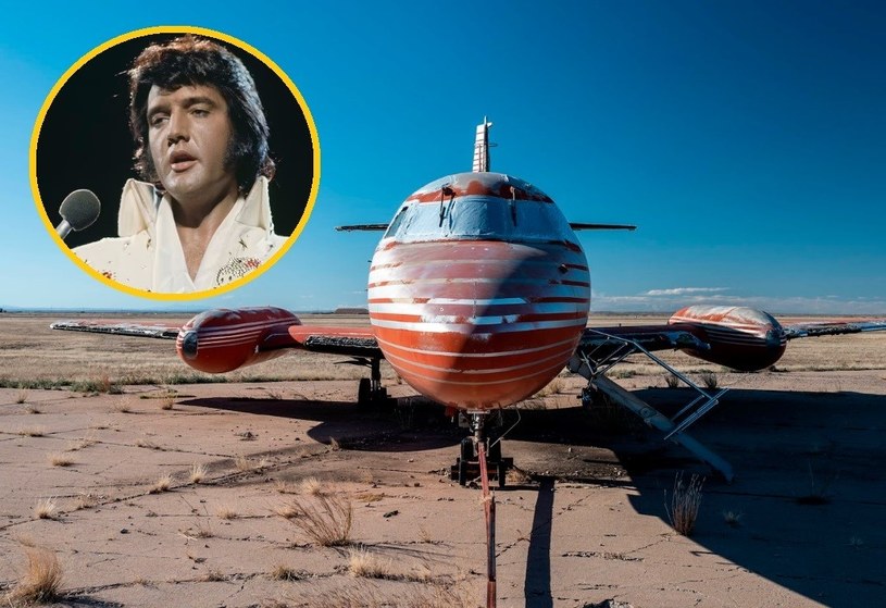 Samolot Elvisa Presleya przez 40 lat stał na pustyni w Nowym Meksyku / zdjęcie: Mecum Auctions /domena publiczna
