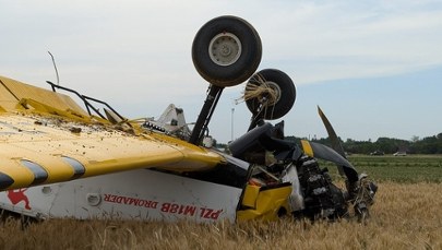 Samolot gaśniczy rozbił się pod Warszawą