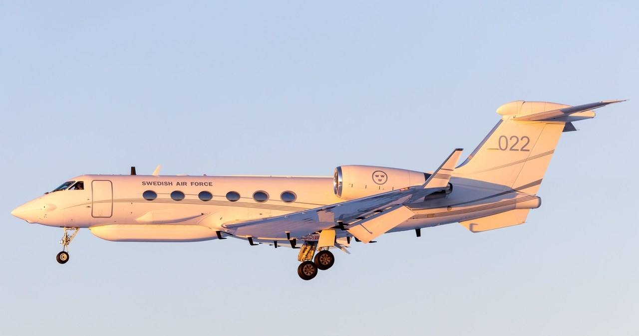 Samolot Gulfstream S-102B Korpen /@bizjetsofwar /Twitter