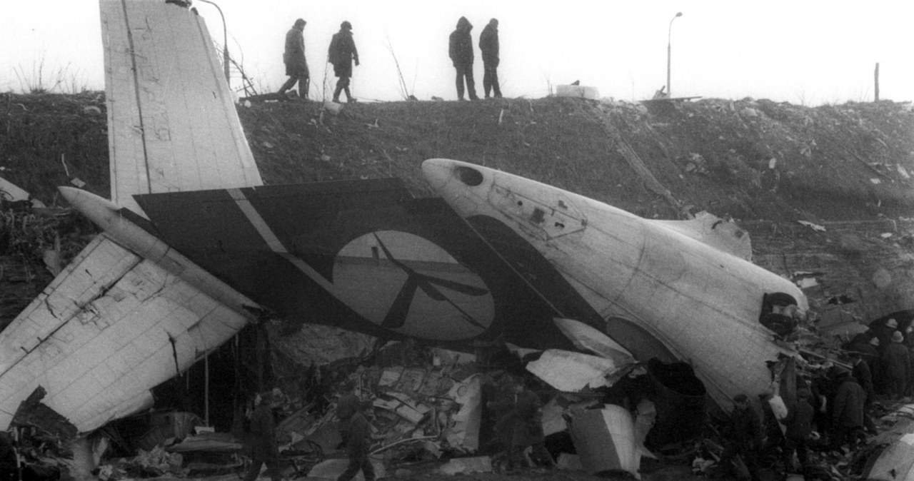 Samolot Ił-62, latający w barwach PLL Lot pod nazwą "Kopernik" rozbił się 14 marca 1980 r. w poblizu lotniska Okęcie /Michal Kułakowski /Agencja FORUM