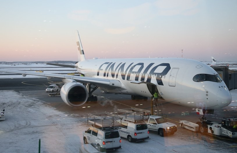 Samolot linii Finnair. /TOM LITTLE / Reuters / Forum /Agencja FORUM