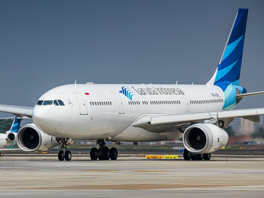 Samolot linii  Garuda Indonesia (zdj. podglądowe) /Shutterstock
