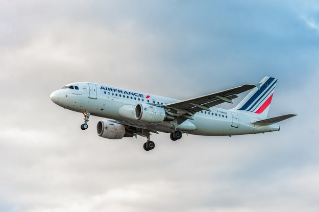Samolot linii lotniczych Air France /Shutterstock