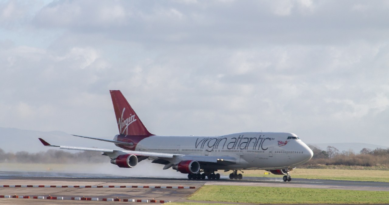 Samolot linii lotniczych Virgin Atlantic. /123RF/PICSEL