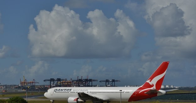 Samolot linii Qantas /AFP